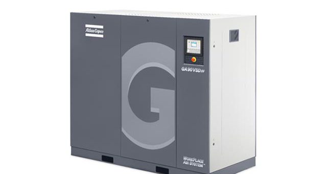 GA90 – FAD: 260-353 l/s, Press.: 5.3-10 bar, Pwr.: 90 kW